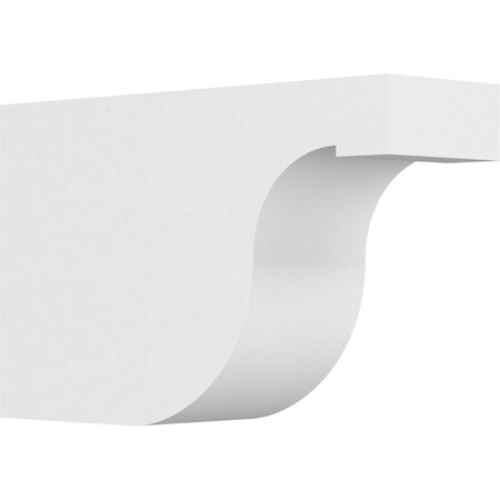 Ekena Millwork Standard Del Monte Architectural Grade PVC Rafter Tail, 5"W X 10"H X 16"L RFTP05X10X16DEL